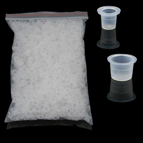 100pcs Tattoo Supplies Plastic Ink Cups Pigment Caps Vari Large